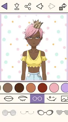 Anime Avatar Creator android App screenshot 4