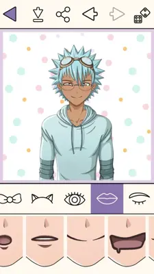 Anime Avatar Creator android App screenshot 6